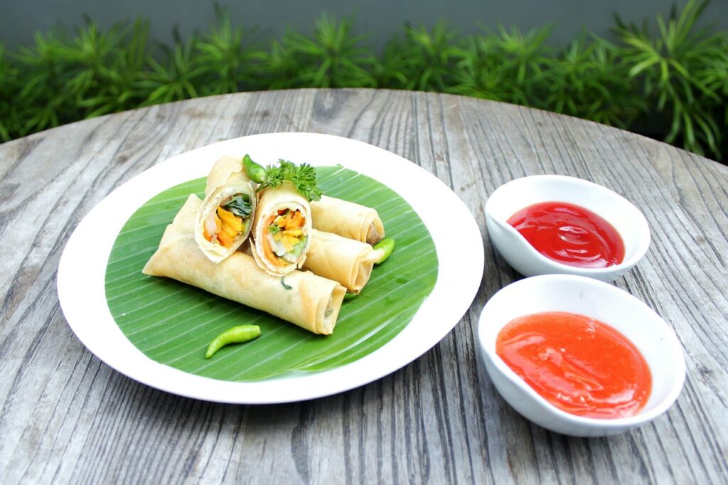 Crispy Vegetable Spring Rolls